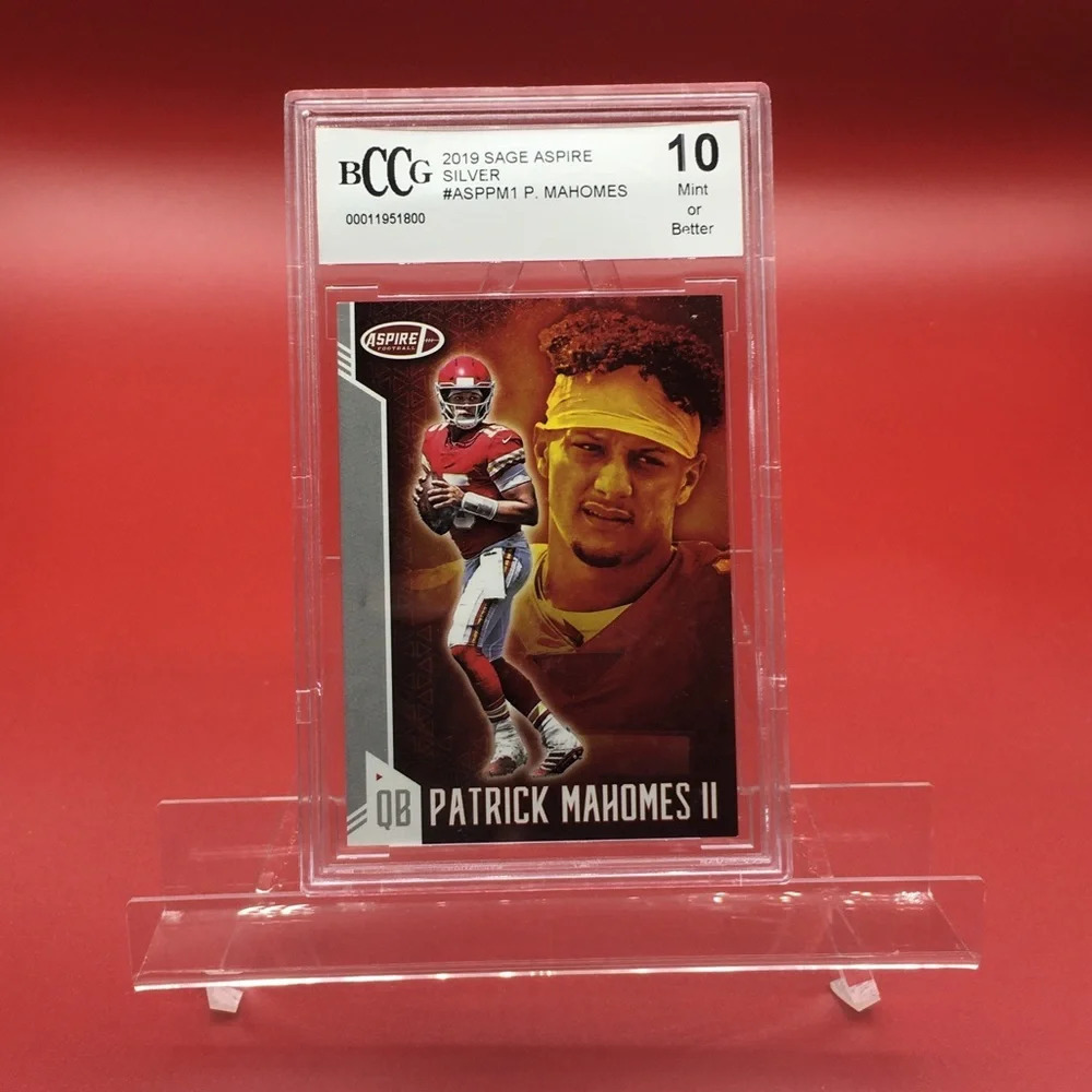 Aspire Sage Gem Mint 10 Patrick Mahomes II card